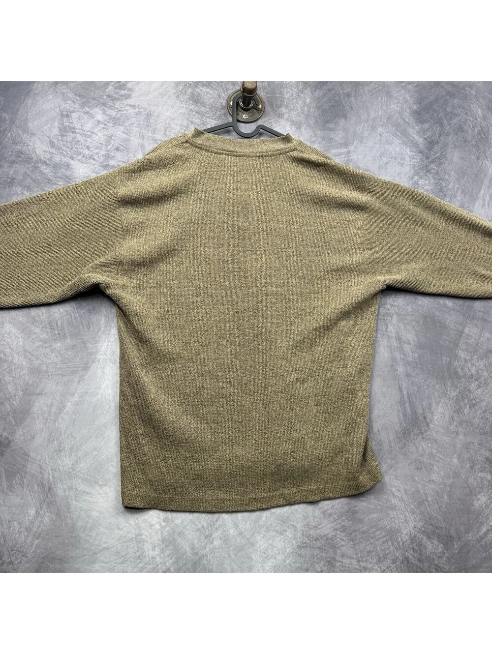 Vintage Northwest Territory Mens XL  Henley Sweater 90s Cozy Grandpa